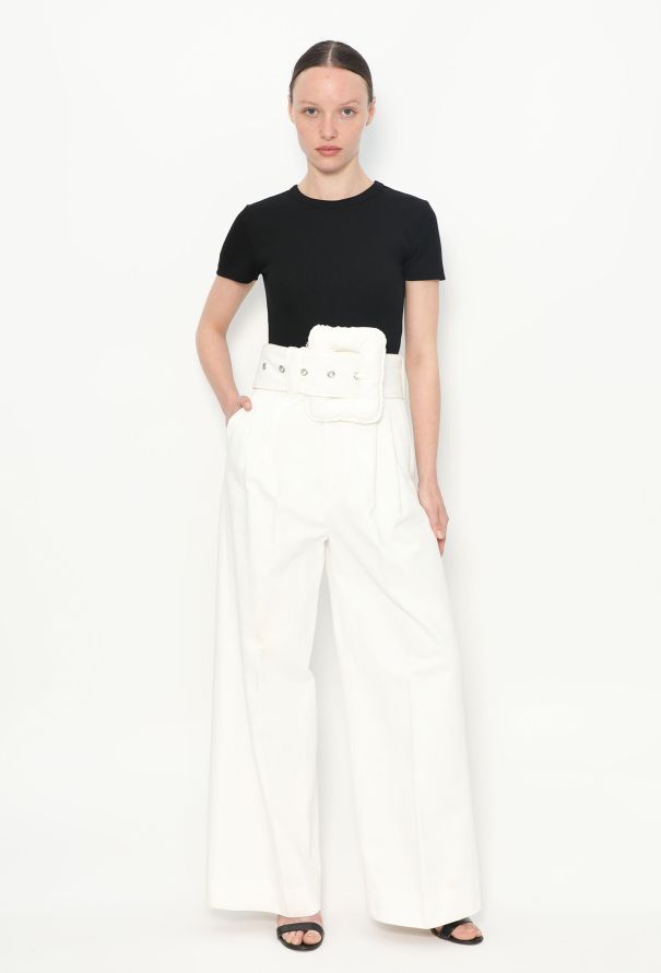 Céline Pre-Fall 2018 Oversized Belted Jeans - 1