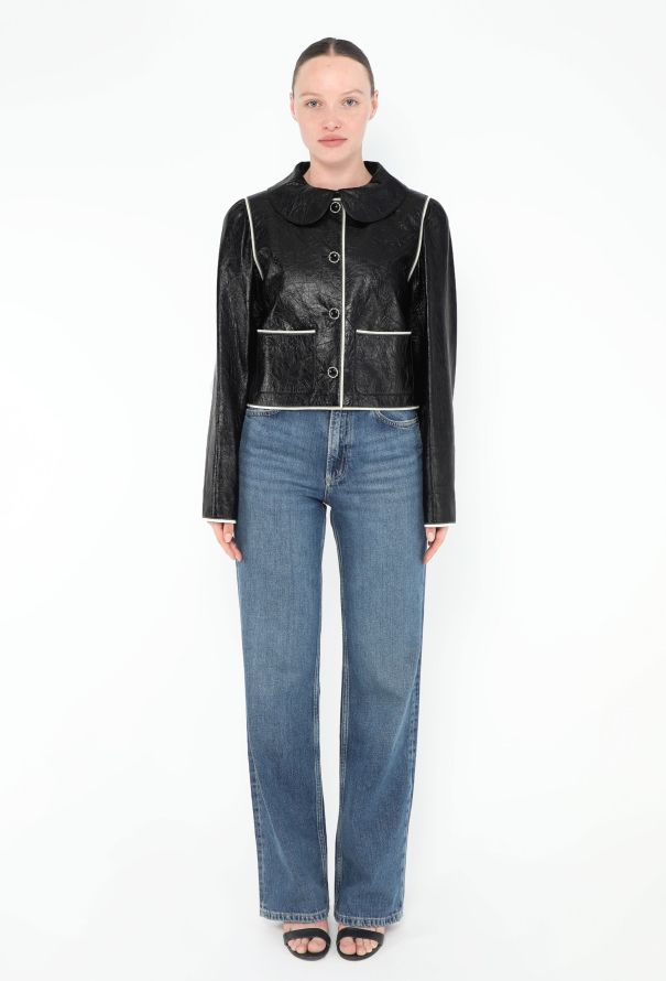 Chanel TIMELESS Pre-Fall 2021 Cabochon Leather Jacket - 3 Chanel TIMELESS Pre-Fall 2021 Cabochon Leather Jacket - 3
