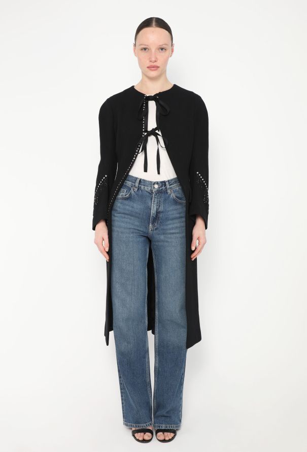 Dior S/S 2015 Embellished Crêpe Jacket - 1