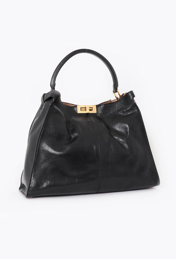 Fendi Black Large Peekaboo Bag - 2