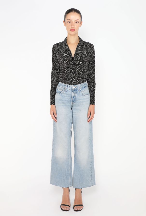 Céline 2019 Polka Dot Crêpe Blouse - 3