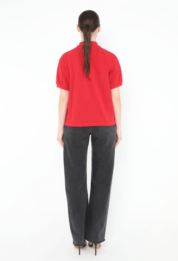 Miu Miu S/S 2024 Piqué Emblem Polo - 5