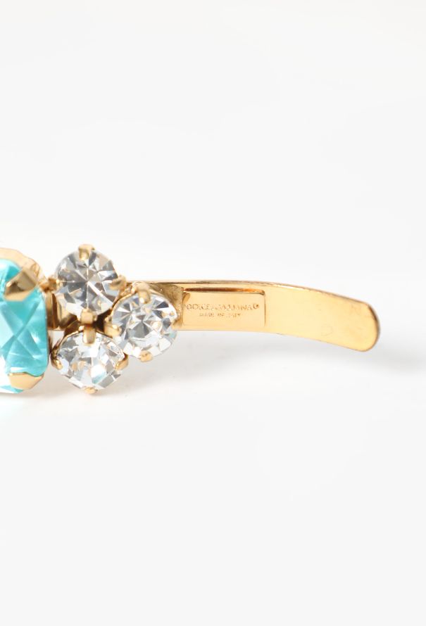 Dolce & Gabbana Aquamarine Crystal Headband - 4