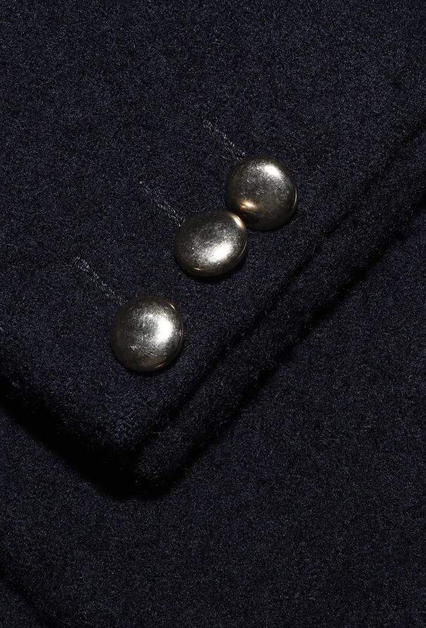 Comme des Garçons Bouclé Pleated-Back Blazer - 6