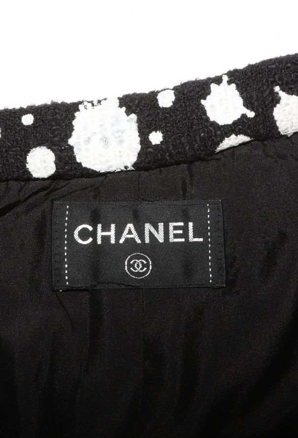 Chanel S/S 2015 Bicolor Tweed Skirt - 6