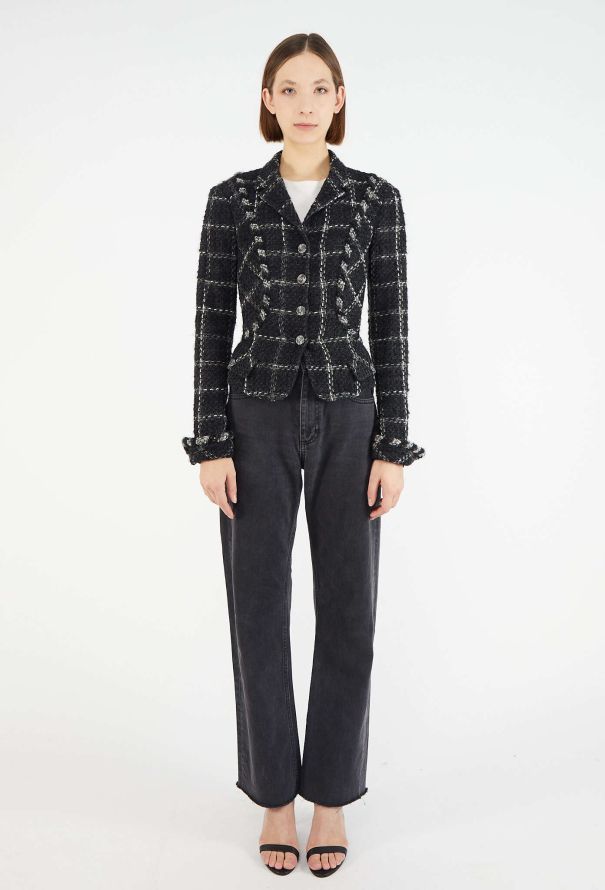 Chanel Iconic 2006 Tweed Hourglass Jacket - 2