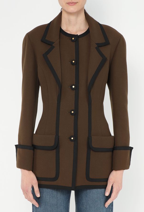Chanel COLLECTOR F/W 1991 Trompe l'Œil Jacket - 1