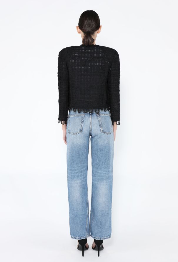 Chanel S/S 2000 Lace Ribbon Jacket - 3