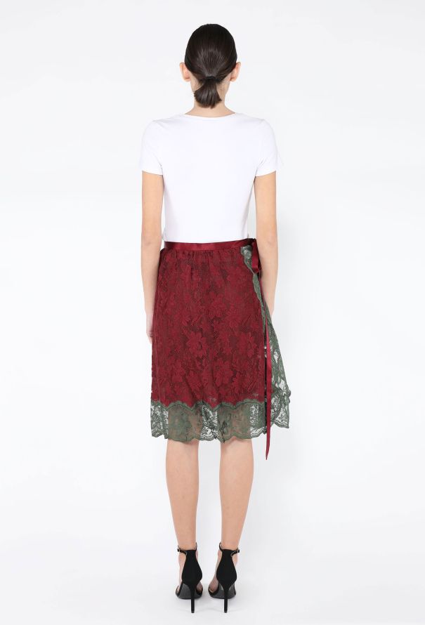 Valentino '80s Antique Lace Ensemble - 5