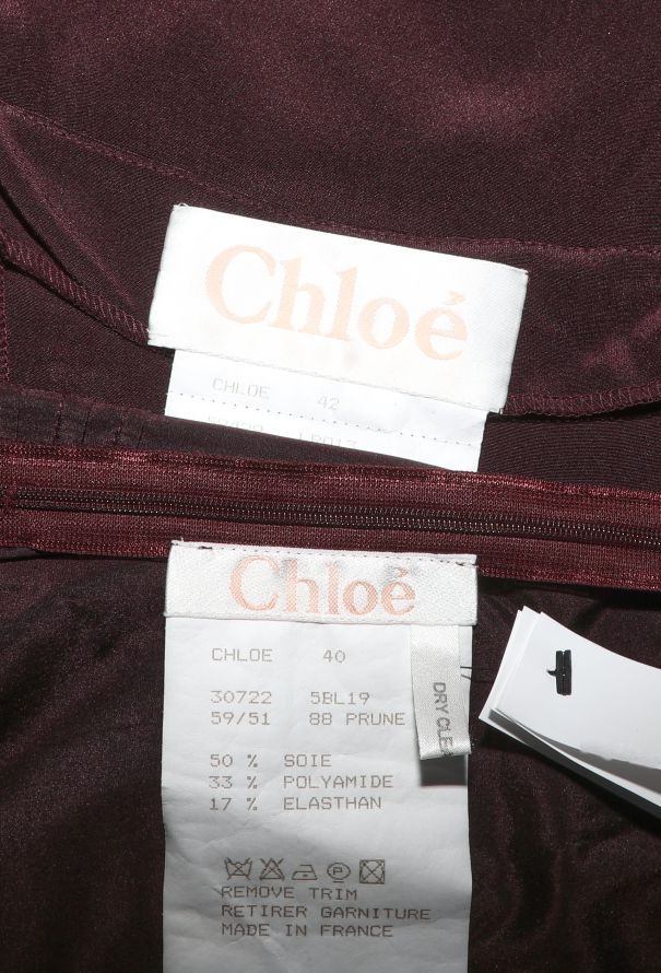 Chloé Netted Silk Bias Gown, F/W 1998 - 9