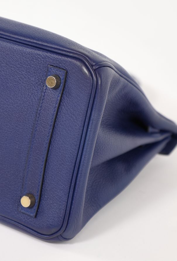 Hermès Bleu Sapphire Togo Birkin 30 - 11
