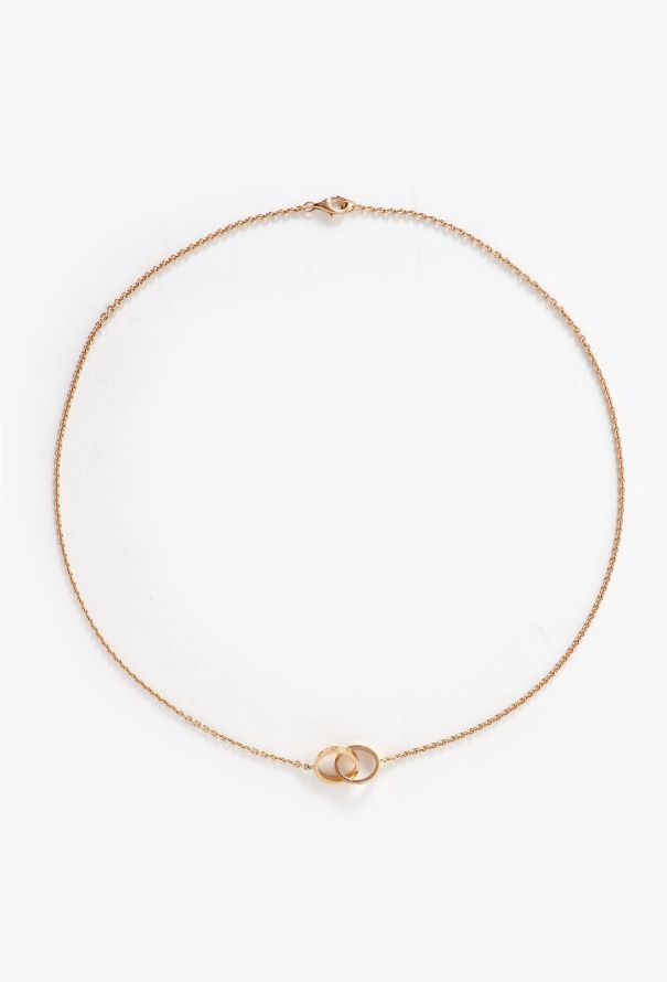 Cartier 18K Yellow Gold Love Pendant - 1