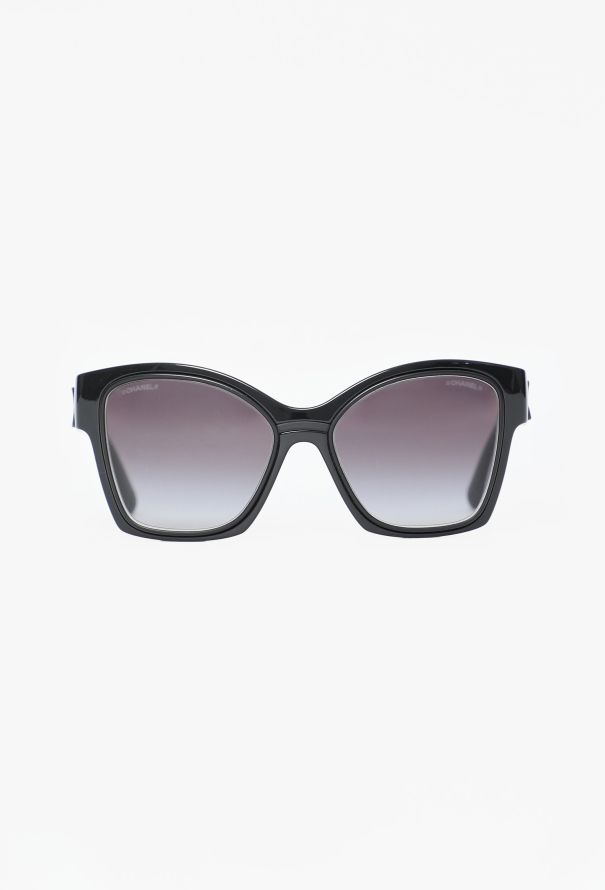 Chanel Tinted Butterfly 'CC' Sunglasses - 1