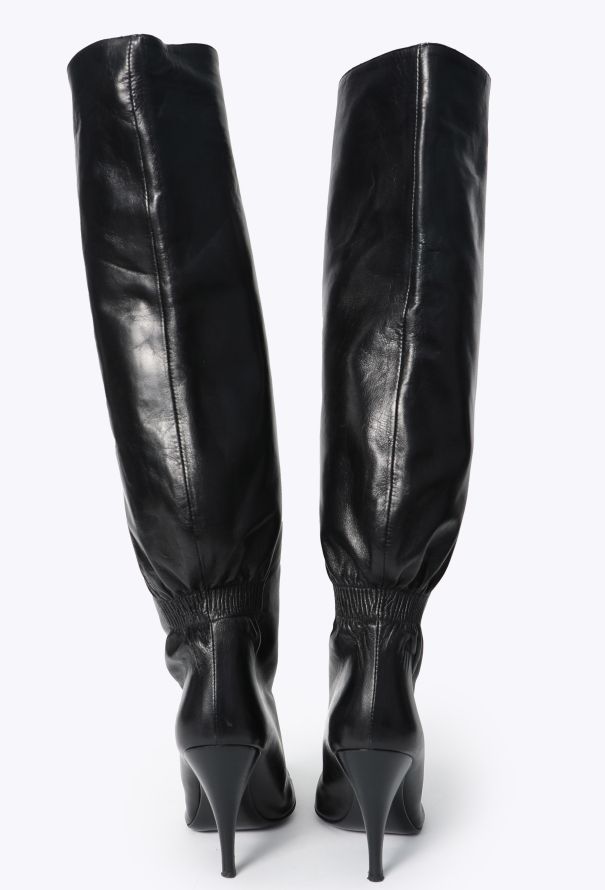 Pierre Hardy Gathered Knee-High Boots - 4