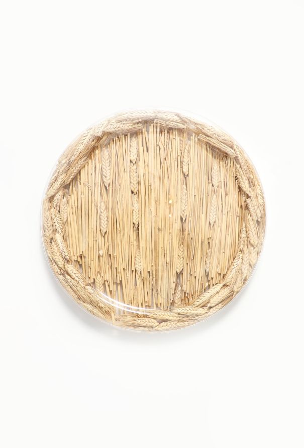 Dior '70s Casted Wheat Platter - 1