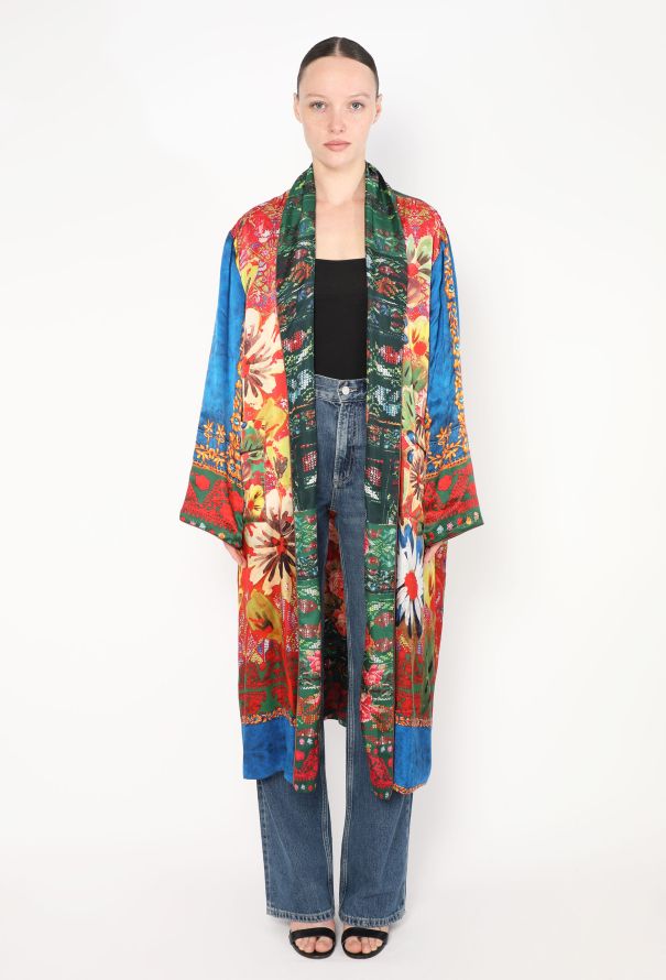World Treasures Bokja 2023 Reversible Silk Kaftan - 1