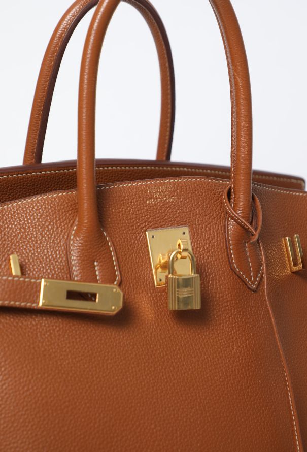 Hermès Beautiful Gold Togo Birkin 35 - 4