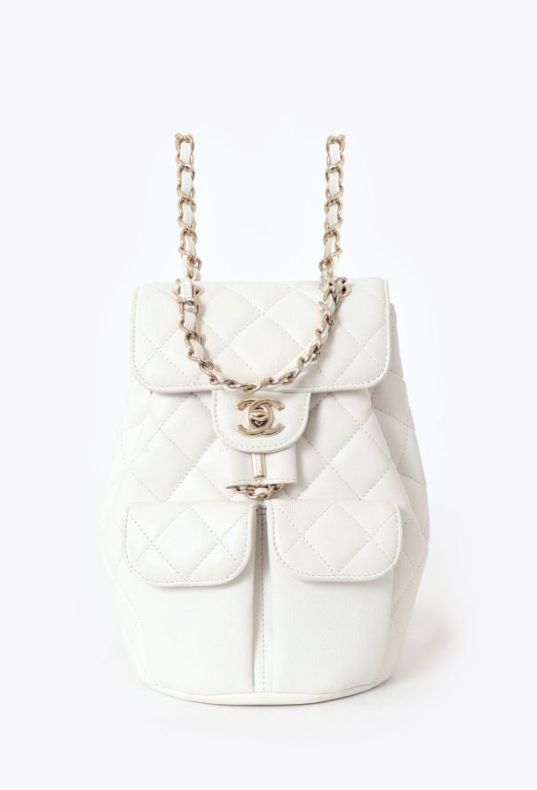 Chanel Classic Caviar Quilted Backpack - 1