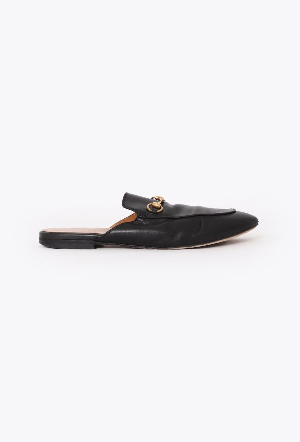 Gucci Resort 2018 Horsebit Princetown Mules - 1