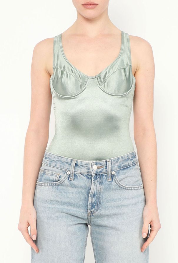 Alaïa S/S 1987 Cut-Out Bustier Bodysuit - 1