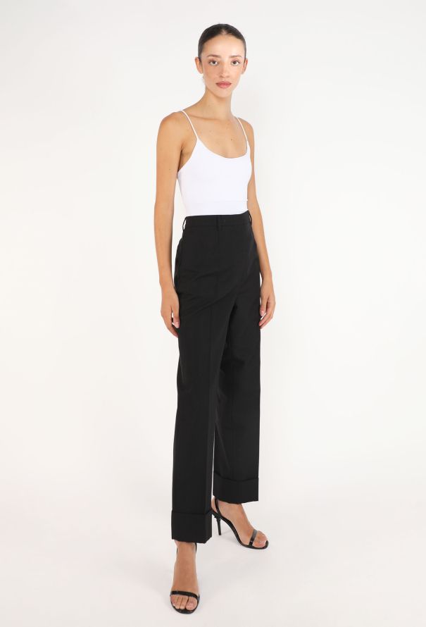 Prada Tapered Cuffed Trousers, 2020 - 3