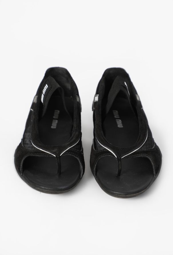 Miu Miu Gymnasium Thong Sandals, S/S 2025 - 2