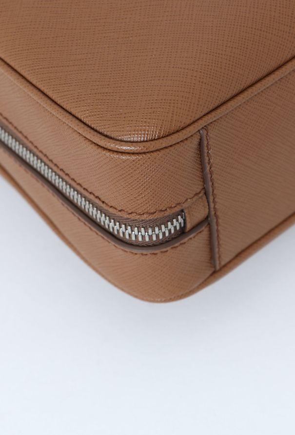Prada Cannella Saffiano Briefcase - 11