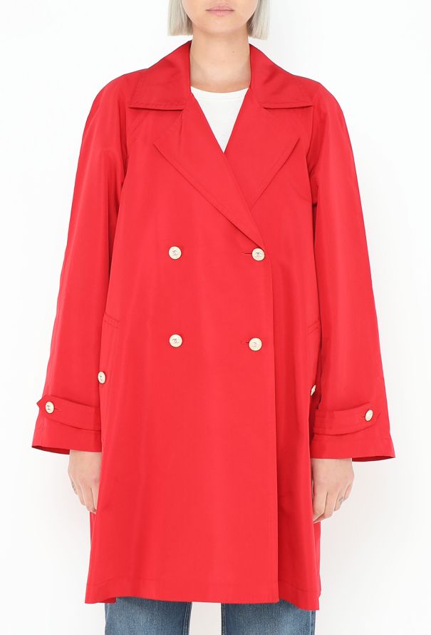 Chanel HIGHLY COLLECTOR S/S 1995 Embossed Trench - 4 Chanel HIGHLY COLLECTOR S/S 1995 Embossed Trench - 4