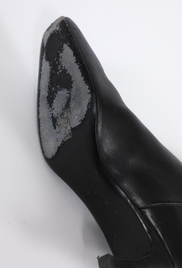 Toteme 2023 Mid-Heel Leather Boots - 5