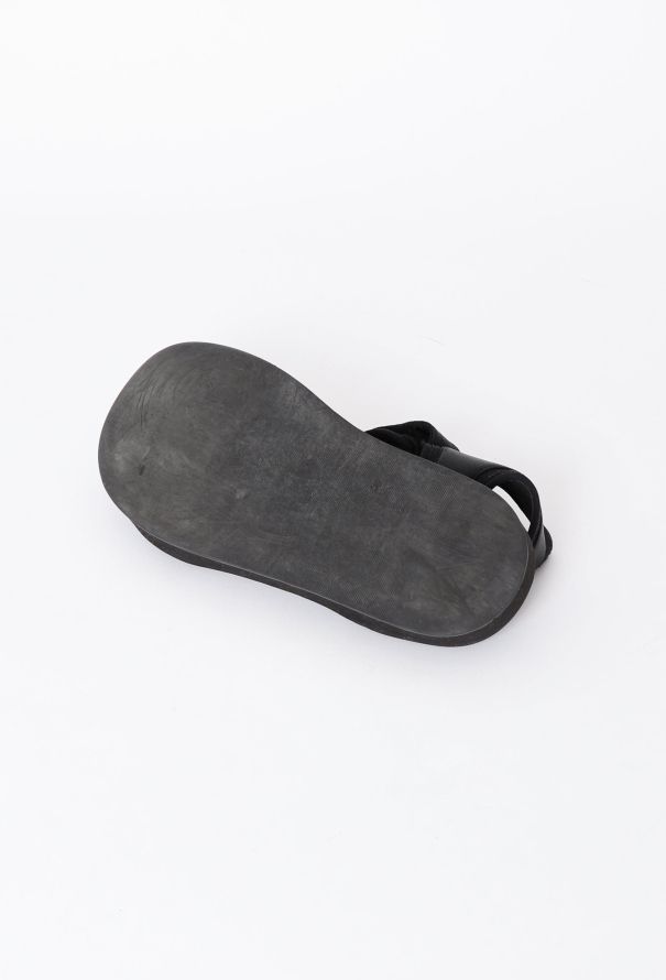The Row 2020 Leather Hook-and-Loop Sandals - 6 The Row 2020 Leather Hook-and-Loop Sandals - 6