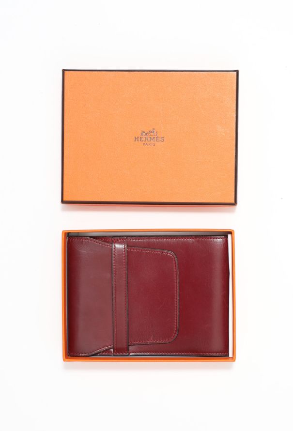 Hermès Leather Trifold Portfolio - 1