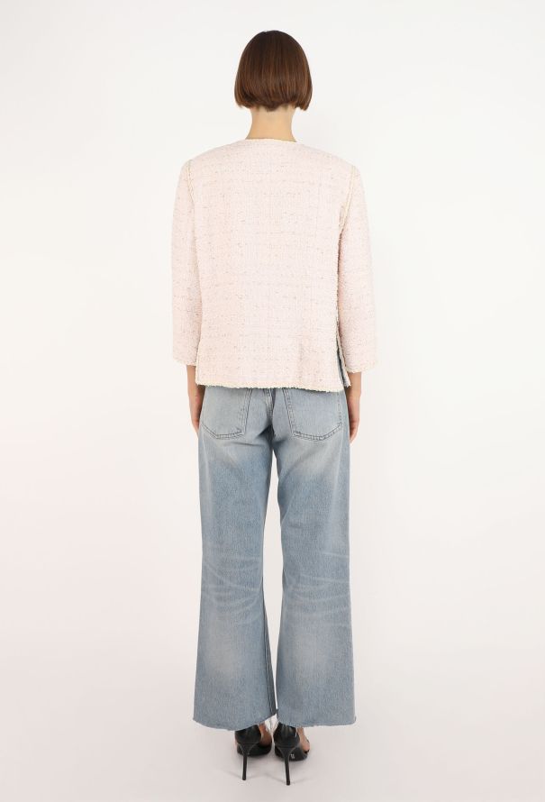 Chanel Frayed Tweed Jacket, S/S 2010 - 6