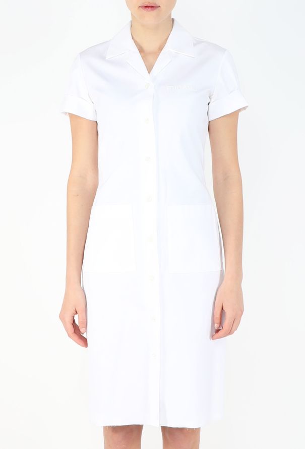 Miu Miu F/W 2024 Cotton Shirt Dress - 3