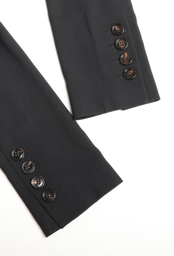 Chloé S/S 2016 Collarless Crêpe Jacket - 7