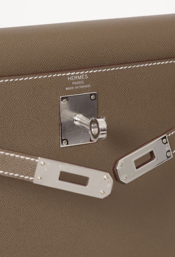 Hermès 2024 Etoupe Madame Kelly Elan - 14