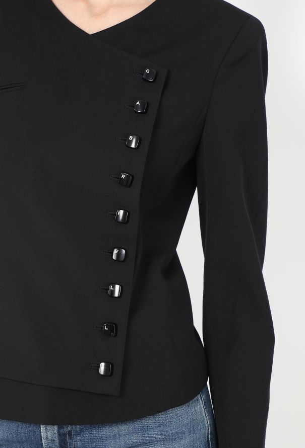 Chanel S/S 2000 'Gabrielle' Wrap Blazer - 4 Chanel S/S 2000 'Gabrielle' Wrap Blazer - 4