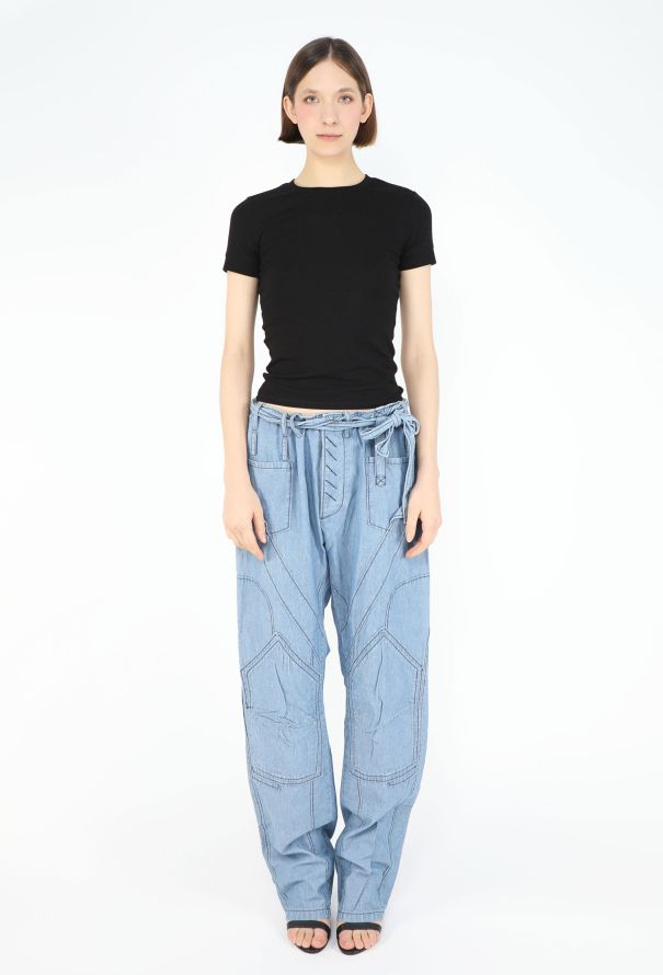 Balenciaga Rare S/S 2002 Patchwork Cargo Pants - 3