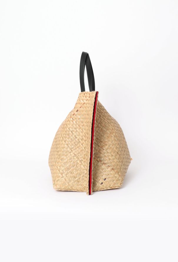 Valentino Raffia Vlogo Escape Tote Bag - 5 Valentino Raffia Vlogo Escape Tote Bag - 5