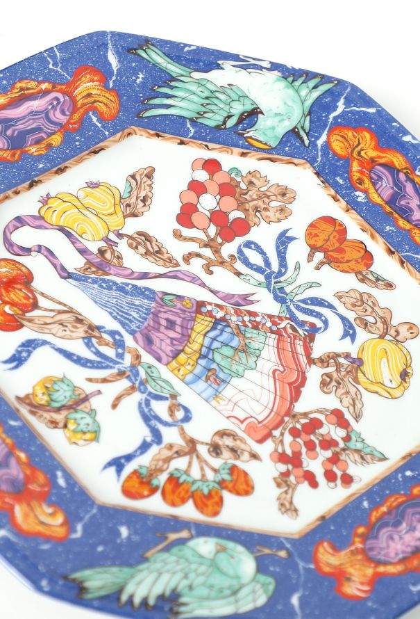 Hermès Vintage 'Pierres d'Orient et d'Occident' 3-piece Plate Set - 3