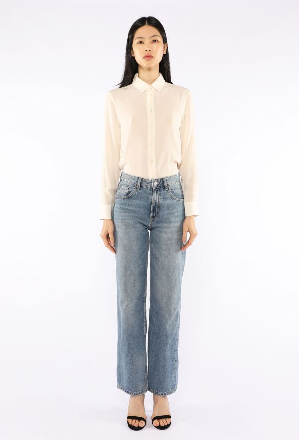 Saint Laurent Silk Crêpe de Chine Shirt, 2020 - 3