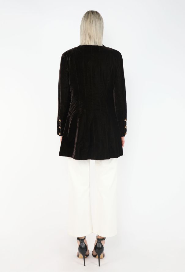 Chanel Velvet Military Jacket, F/W 1993 - 6