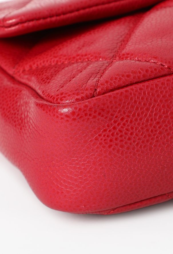 Chanel Classic Quilted Glazed Caviar Flap Bag - 9