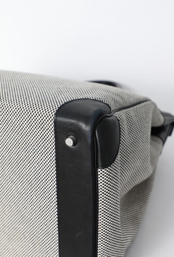 Hermès Evergrain & Toile Criss Haut à Courroies 40 - 10