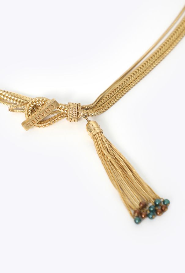 Chanel Vintage Layered Tassel Belt - 6