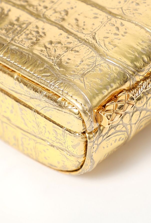 Chanel Rare Pre-Fall 2019 Gold Mini Evening Bag - 11 Chanel Rare Pre-Fall 2019 Gold Mini Evening Bag - 11