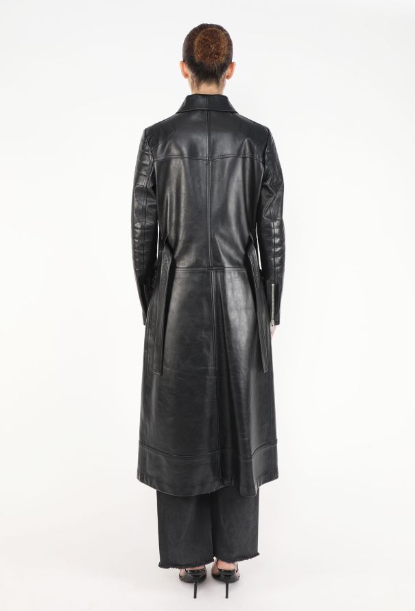 Céline COLLECTOR Pre-Fall 2018 Leather Moto Coat - 7