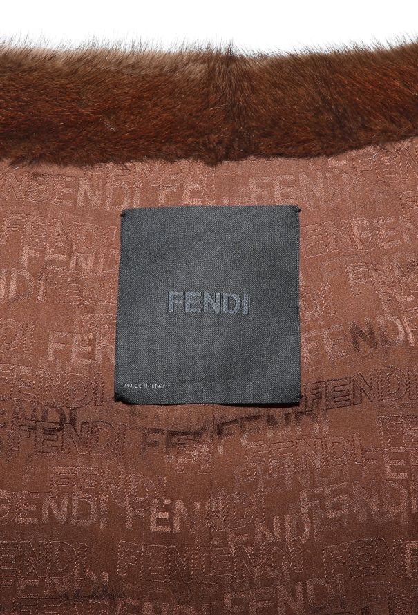 Fendi '90s Mink Fur Cropped Jacket - 7