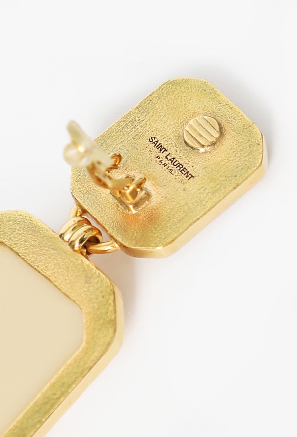 Saint Laurent S/S 2022 Gem Clip-On Earrings - 5