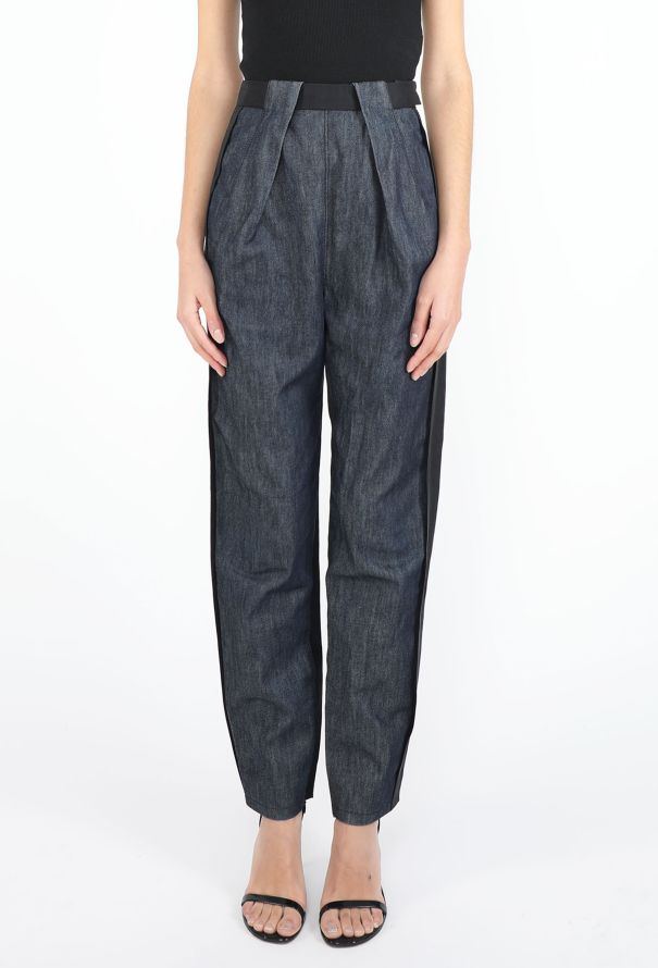 Balenciaga S/S 2012 Colorblock Denim Pants - 4