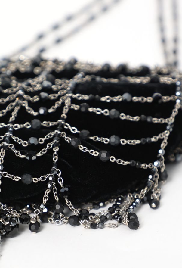 2000s Swarovski Couture Beaded Purse - 9